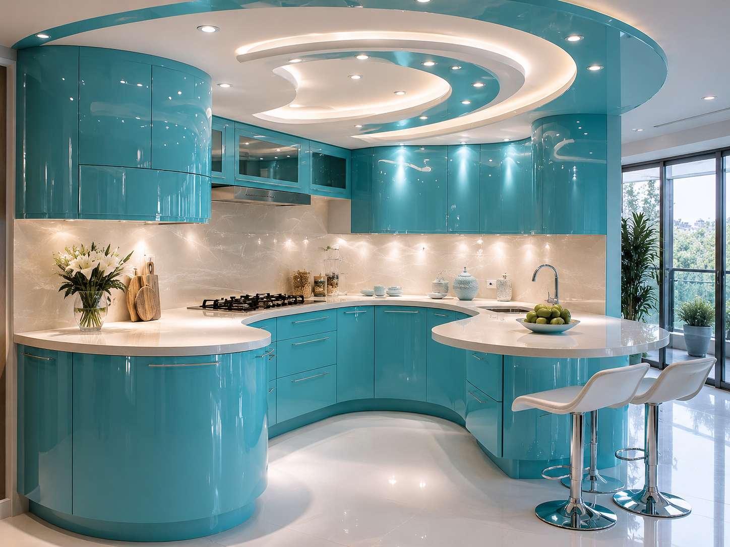 Kitchens interior design detail 4 by Spacr
