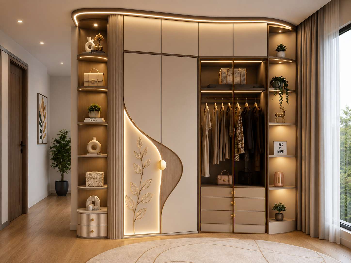 Bedrooms interior design detail 8 by Spacr