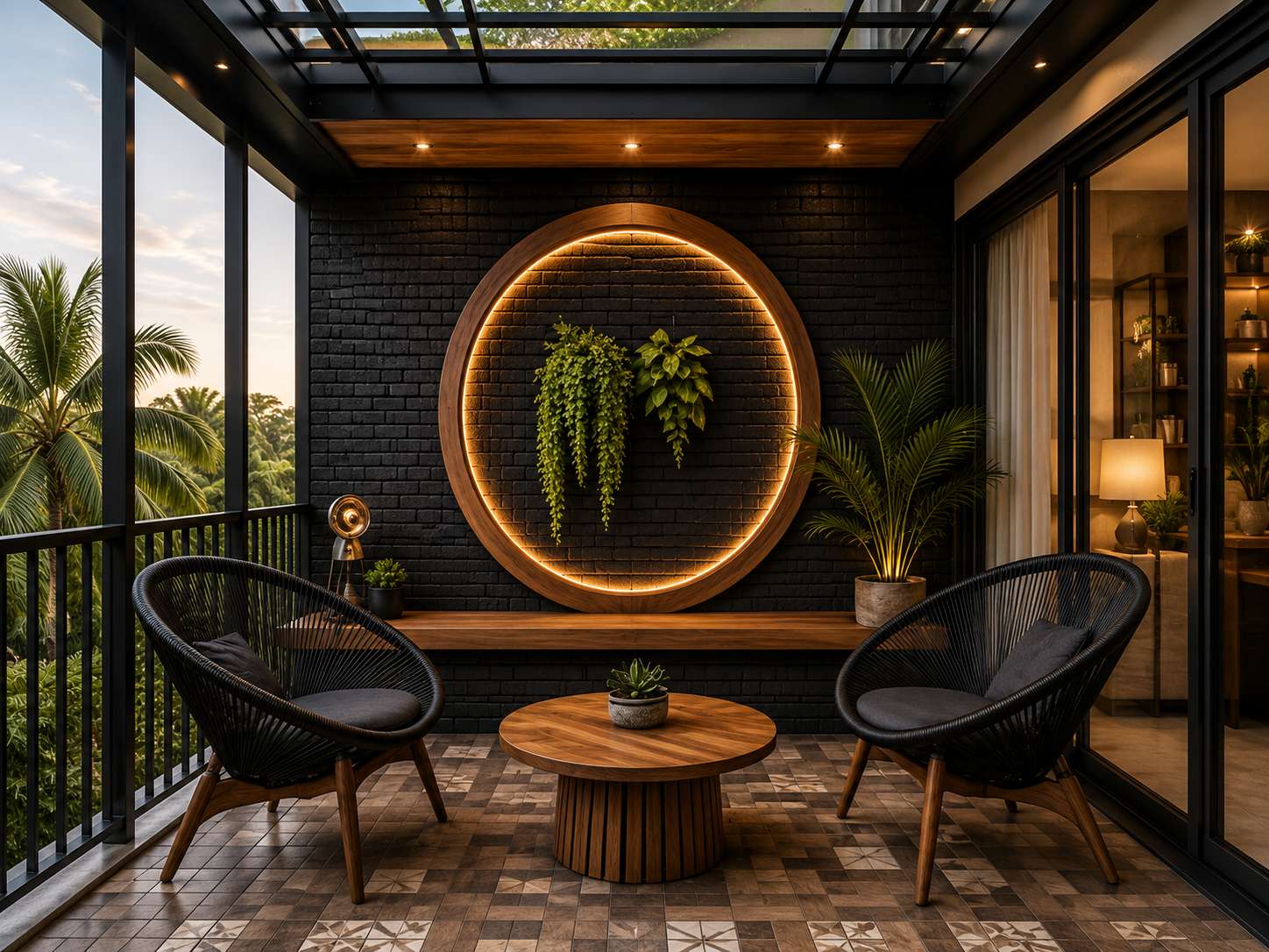 Balconies interior design detail 4 by Spacr