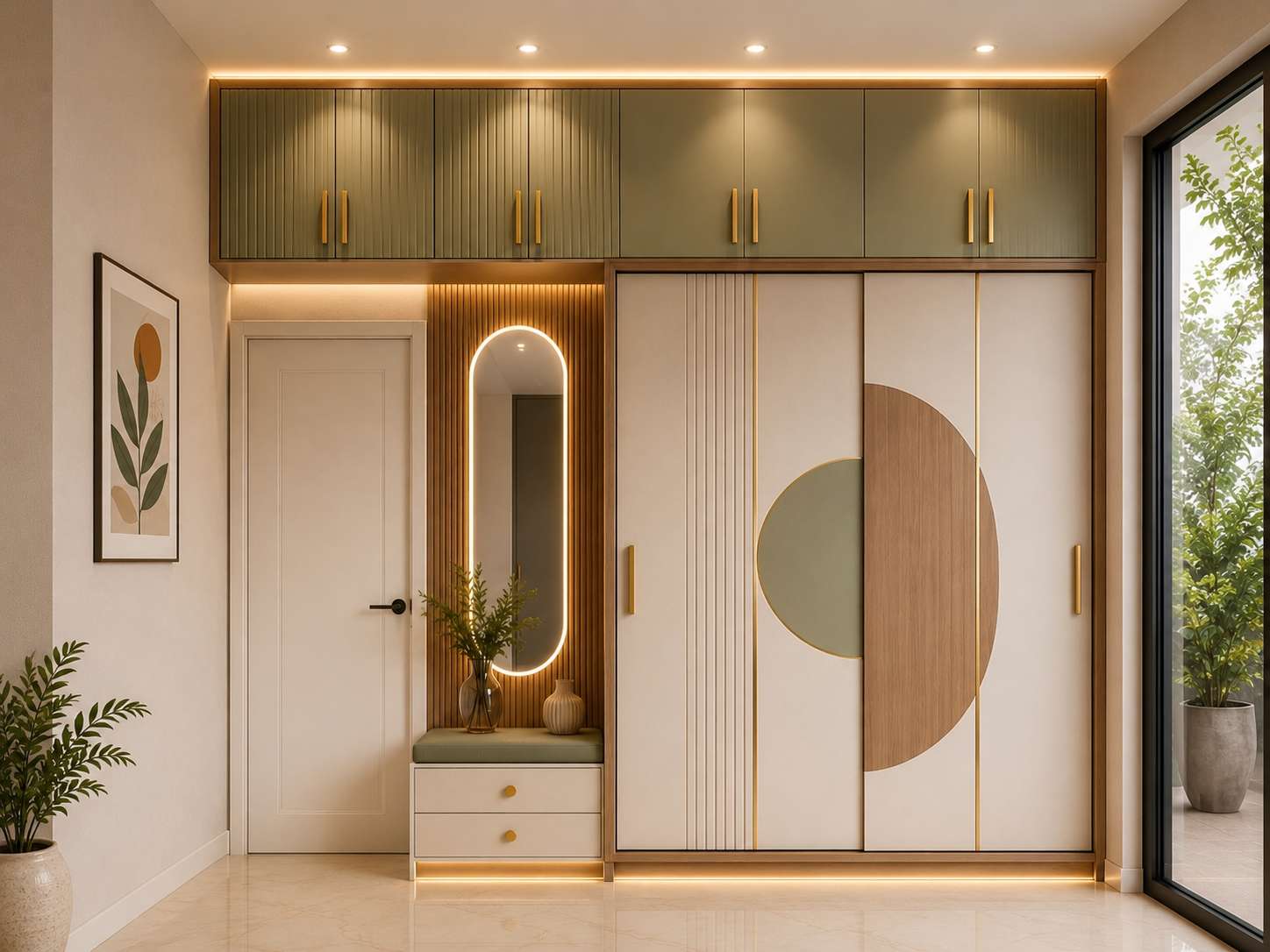 Bedrooms interior design detail 7 by Spacr