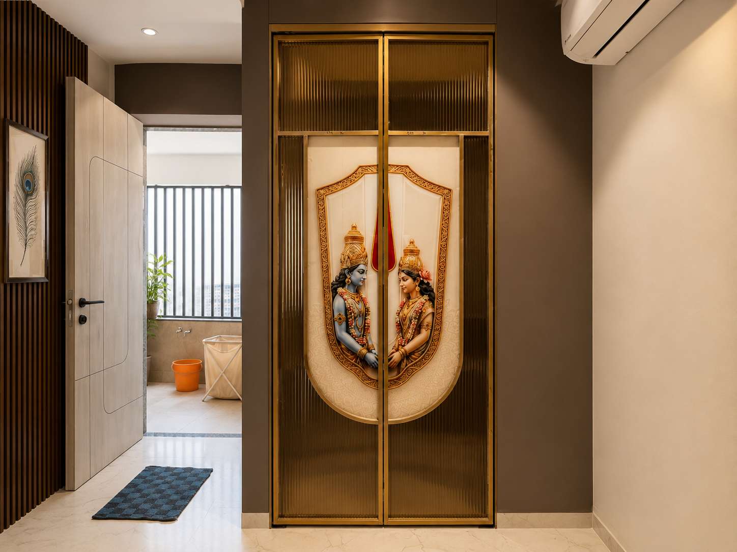Pooja Rooms interior design detail 9 by Spacr