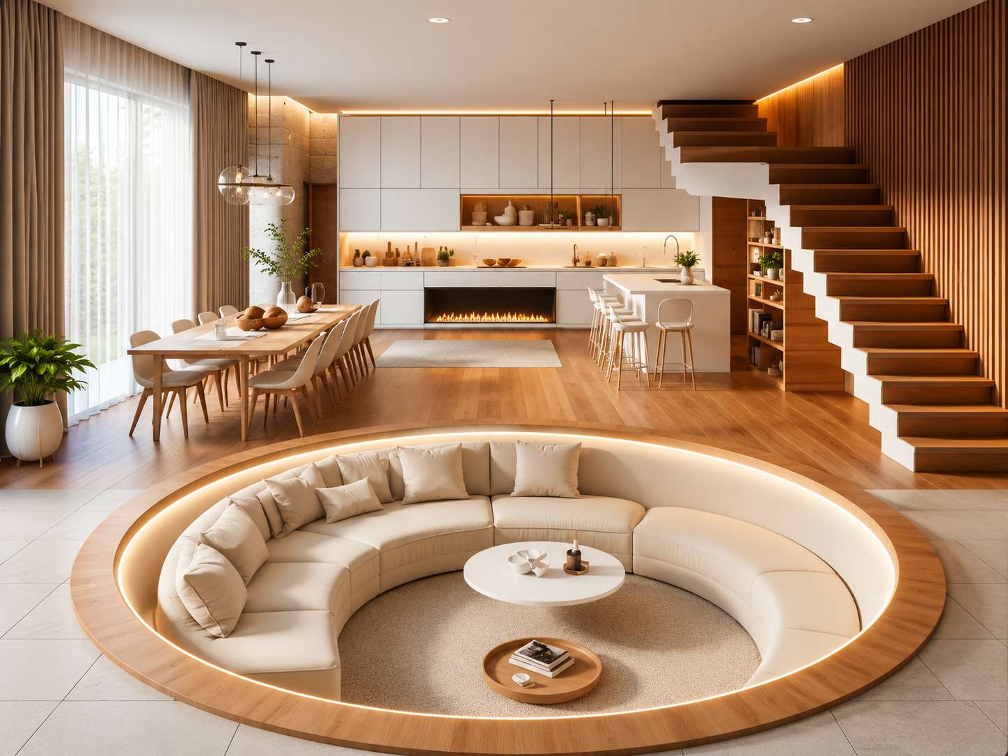 Living Rooms interior design detail 3 by Spacr
