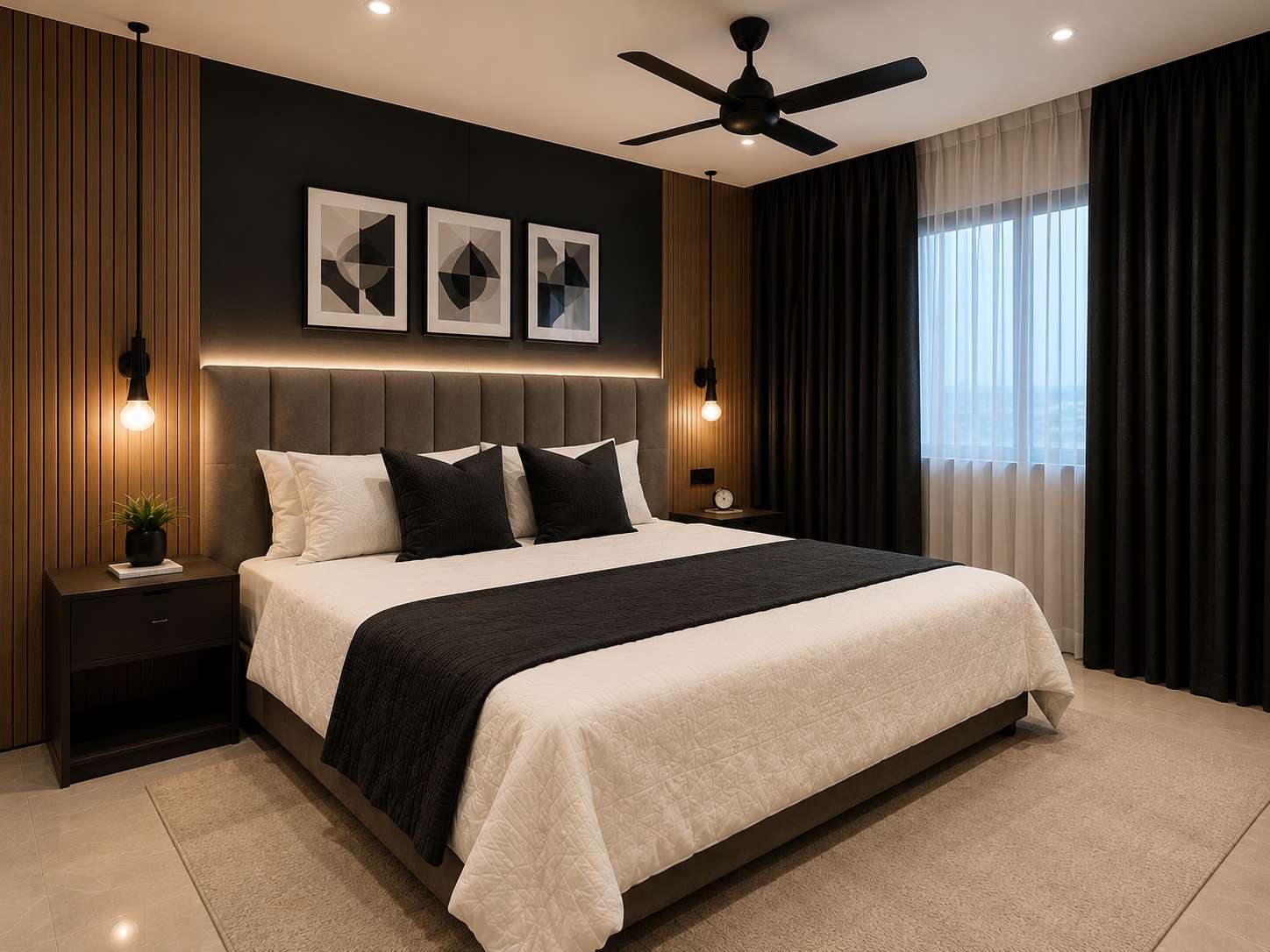 Bedrooms interior design detail 11 by Spacr