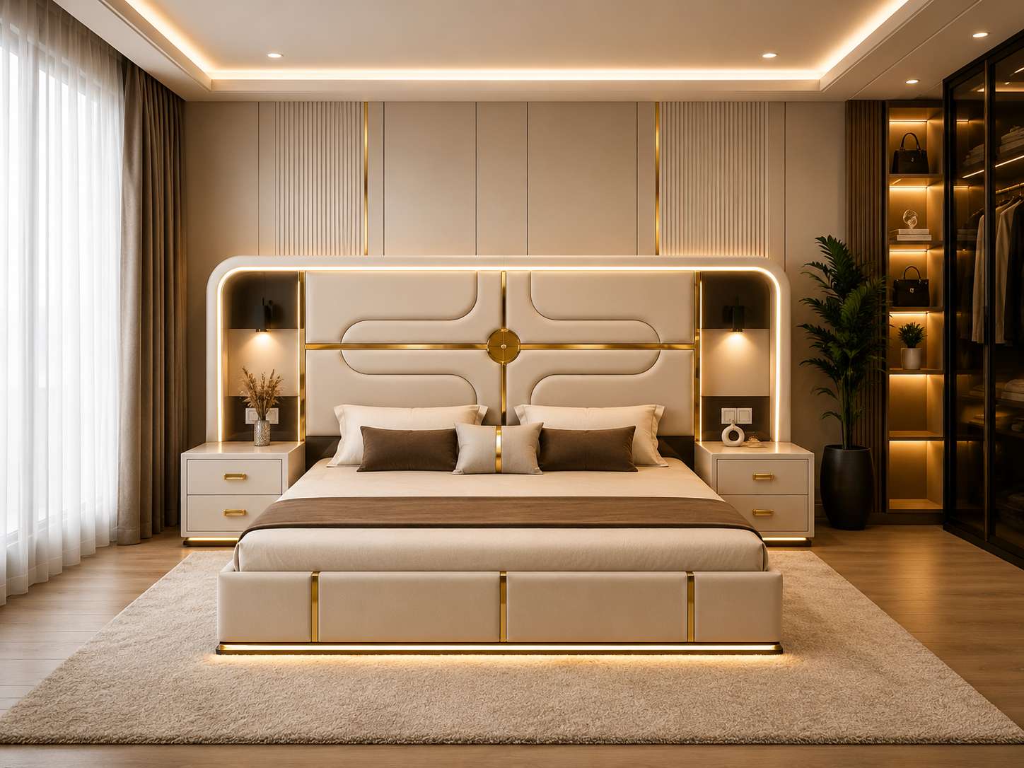 Bedrooms interior design detail 10 by Spacr