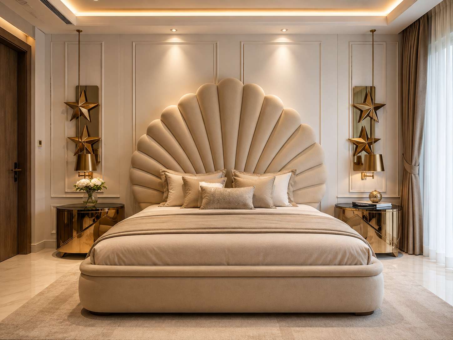 Bedrooms interior design detail 13 by Spacr
