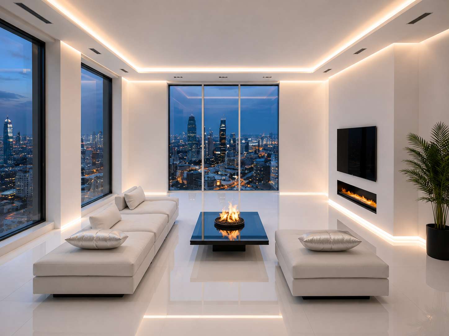 Living Rooms interior design detail 5 by Spacr